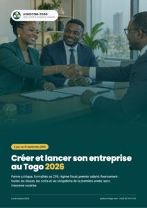 Couverture du guide : Créer et lancer son entreprise au Togo